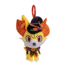 Load image into Gallery viewer, Pokemon Plush Keychain Fennekin Spooky Festival Pokemon Center
