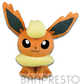 Pokemon Plush Flareon Korotto Manmaru Color Selection 2019 Banpresto