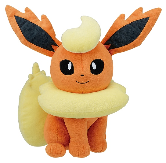 Pokemon Plush Flareon Look at my Tail 2021 Banpresto