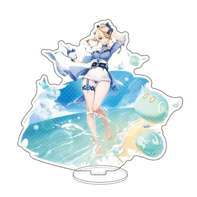 Genshin Impact Acrylic Stand Jean Sea Breeze Dandelion Mid Summer Island Adventure Collection miHoYo