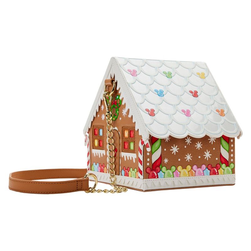 Disney Crossbody Gingerbread House Stitch Shoppe Loungefly