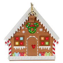 Load image into Gallery viewer, Disney Crossbody Gingerbread House Stitch Shoppe Loungefly
