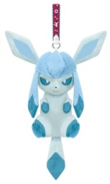 Pokemon Plush Strap Glaceon I Heart Eevee 2015 Banpresto