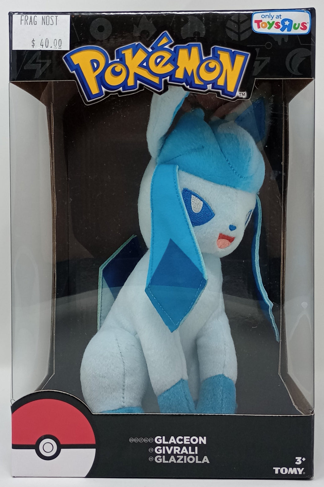 Pokemon Plush Glaceon Tomy