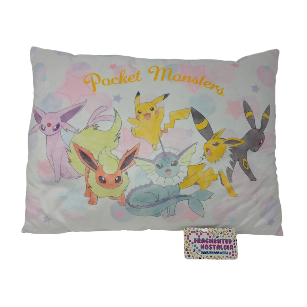 Pokemon Plush Pillow Eeveelutions & Pikachu Pocket Monster Takara Tomy