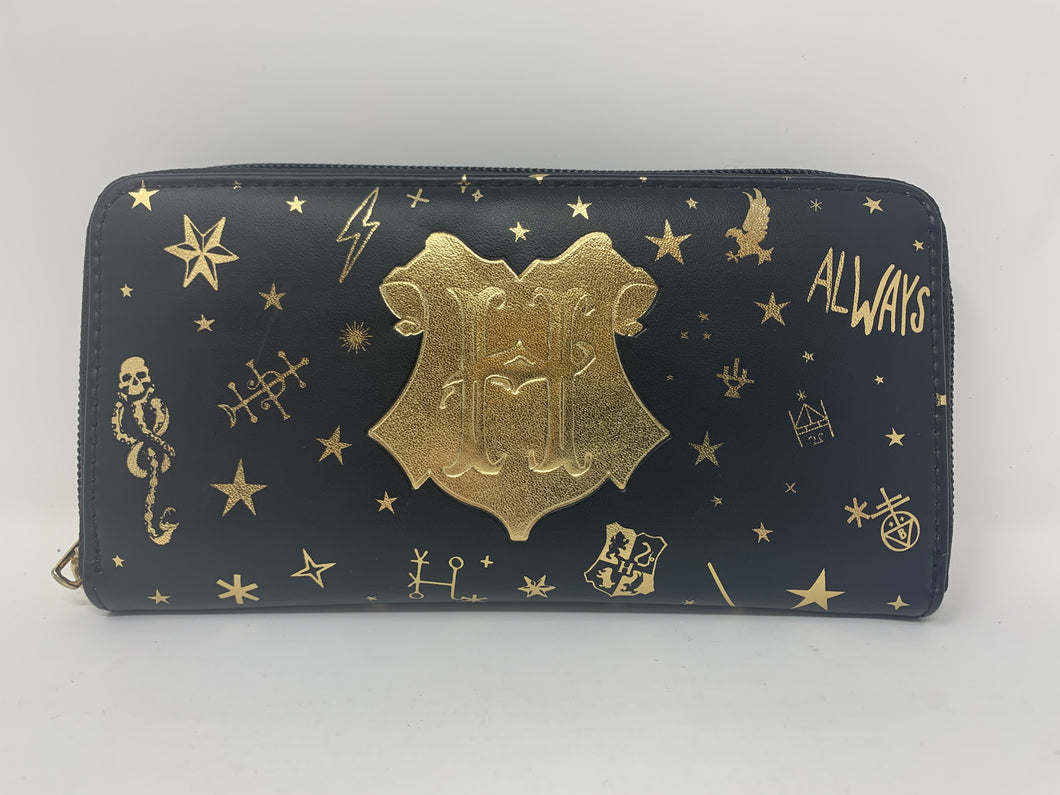 Harry Potter Wallet Premium Hogwarts Crest Bioworld