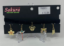 Load image into Gallery viewer, Cardcaptor Sakura Choker Necklace Clear Card Charms Bioworld
