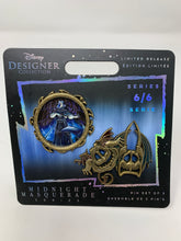 Load image into Gallery viewer, Disney Pin Set of 2 Midnight Masquerade Designer Collection
