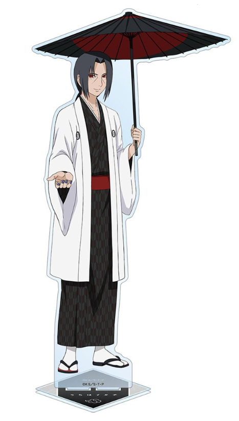 Naruto Acrylic Stand Itachi Uchiha Bangasa Kimono Ver.