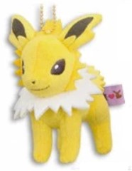 Pokemon Plush Jolteon Keychain I Heart Eevee 2012 Banpresto