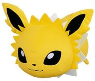 Pokemon Plush Jolteon Kororin Dekkai 2018 Banpresto