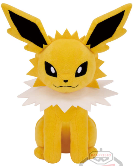 Pokemon Plush Jolteon Mofugutto 2023 Banpresto