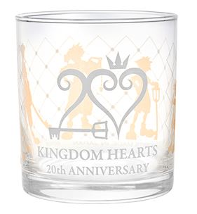 Kingdom Hearts Glass 20th Anniversary Ichiban Kuji G Prize Bandai