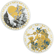 Kingdom Hearts Glass Plate Linking Hearts Ichiban Kuji D Prize Bandai