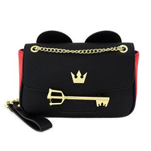 Load image into Gallery viewer, Disney Crossbody Bag Kingdom Hearts King Mickey Loungefly
