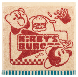 Kirby Hand Towel Burger Ichiban Kuji H Prize Bandai Spirits