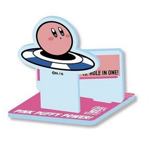 Kirby Acrylic Stand Hole In One! 30th Anniversary Ensky