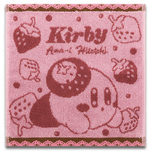 Load image into Gallery viewer, Kirby Hand Towel Sweet Moment Ichiban Kuji G Prize Bandai Spirits
