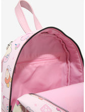 Load image into Gallery viewer, Kirby Mini Backpack Pink Toss AOP Bioworld
