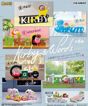 Load image into Gallery viewer, Kirby Blind Box Kirby &amp; Words Re-ment
