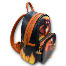 Load image into Gallery viewer, Lord of the Rings Mini Backpack Mordor Balrog GITD Loungefly
