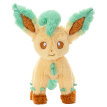 Load image into Gallery viewer, Pokemon Plush Leafeon Kutakutatatta! Takara Tomy
