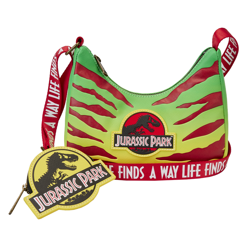 Jurassic Park Crossbody 30th Anniversary Life Finds a Way Loungefly