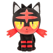 Load image into Gallery viewer, Pokemon Plush Litten Poke Plush 17in Pokemon Center
