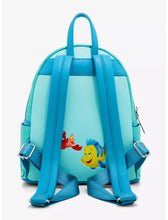 Load image into Gallery viewer, Disney Mini Backpack Little Mermaid Glitter Portrait Loungefly
