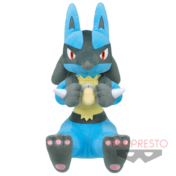 Pokemon Plush Lucario MoguMogu Time 2022 Banpresto