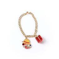 One Piece Bag Charm Luffy Happy Birthday Mujiwara