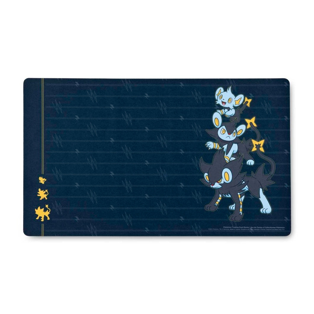 Pokemon TCG Shinx Evolution Stack Playmat