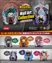 Load image into Gallery viewer, My Hero Academia Blind Box Wall Art Heroes &amp; Villains Re-Ment

