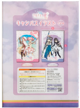 Load image into Gallery viewer, Magia Record Puella Magi Madoka Magica Gaiden Yachiyo &amp; Homura Canvas Illustration FuRyu
