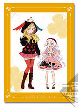Load image into Gallery viewer, Madoka Magica B3 Visualization Board Mami Tomoe and Nagisa Momoe and Ichiban Kuji Magiccraft Prize E Banpresto
