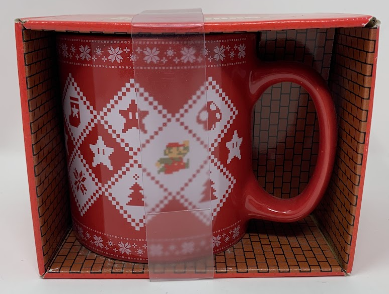 Super Mario Bros. Ceramic Mug Mario Holiday 2021 Geeknet