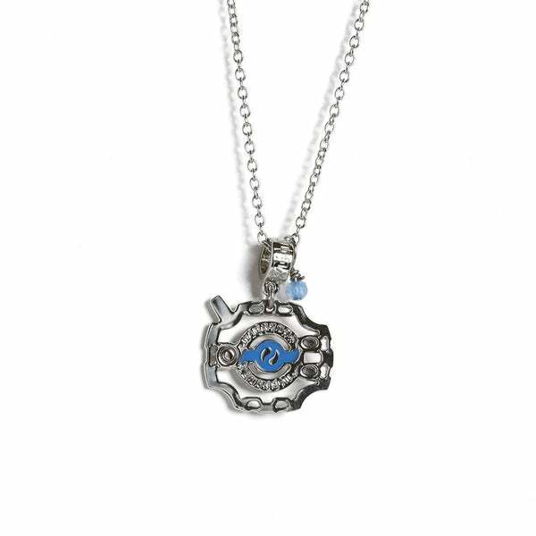 Digimon Adventure Necklace Digivice Yamato Ishida and Gabumon Anahita Stones