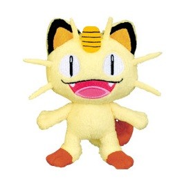 Pokemon Plush Keychain Meowth My Pokemon Collection 2011 Banpresto