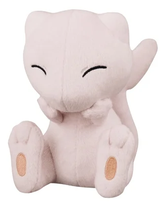 Pokemon Plush I Heart Mew Laughing 2016 Banpresto