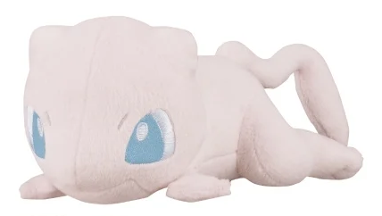 Pokemon Plush I Heart Mew Lying Down 2016 Banpresto