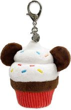 Load image into Gallery viewer, Disney Plush Keychain Mickey Mouse Cupcake [Clearance Case]
