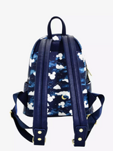 Load image into Gallery viewer, Disney Mini Backpack Mickey Mouse Constellations &amp; Clouds- Dark Blue Loungefly
