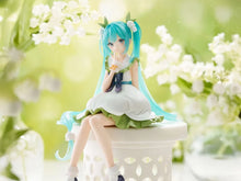 Load image into Gallery viewer, Piapro Hatsune Miku Noodle Stopper Prize Figure Flower Fairy - Lily of the Valley ver. FuRyu
