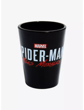 Load image into Gallery viewer, NO BOX Marvel Shot Glass Spider Man Miles Morales Logo
