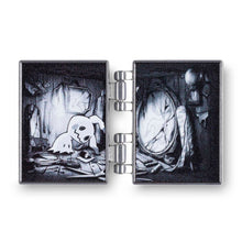 Load image into Gallery viewer, Pokemon Folding Enamel Pin Mimikyu Scary Stories Pokemon Center
