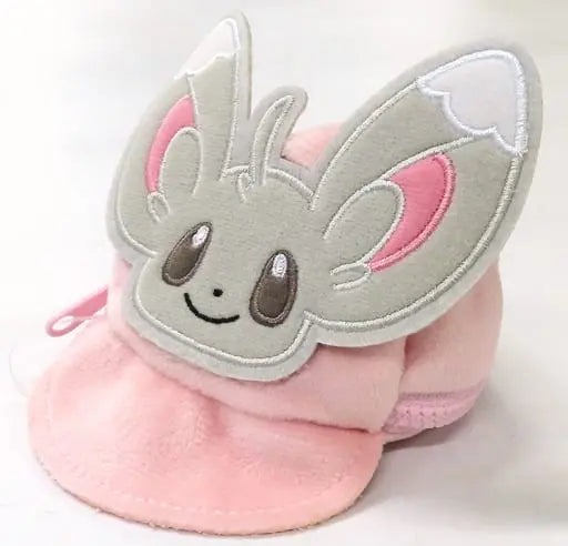 Pokemon Zipper Pouch Minccino Hat Shape SEGA