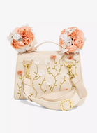 Disney Handbag Purse Minnie Mouse Floral Neon Tuesday