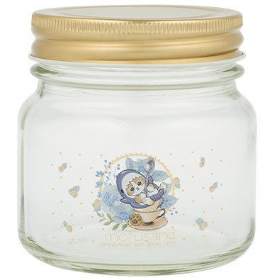 Mofusand Glass Jar Shark Classy Tea Time Ichiban Kuji E Prize Bandai