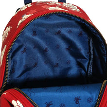 Load image into Gallery viewer, Disney Mini Backpack Mulan Mushu Clouds AOP Loungefly
