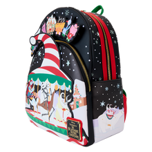 Load image into Gallery viewer, Disney Mini Backpack The Nightmare Before Christmas Town Carousel GITD Loungefly
